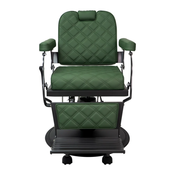 Green Paddington Barber Chair - Nezvoro | Premium Comfort